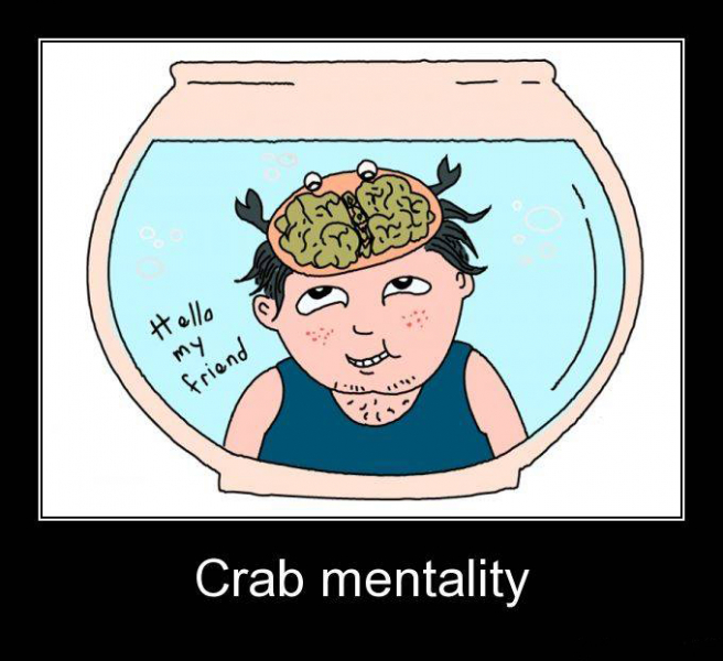 Crab mentality