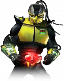 Cyrax from Mortal kombat