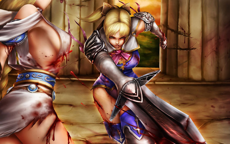 Файл:Cassandra vs Sophitia by Moemichan.jpg